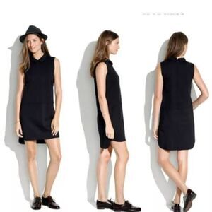 Madewell Shirt Tail Sleeveless Dress Size Large NWT
